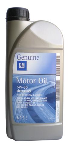 General Motors MOTOR OIL DEXOS 2 .